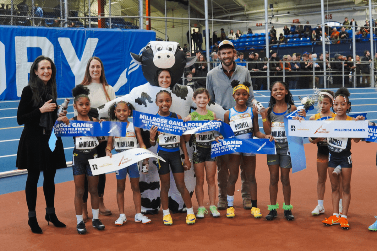 Tompkins County Dairy Farmers Represent Southern Tier At NYC Track & Field Event