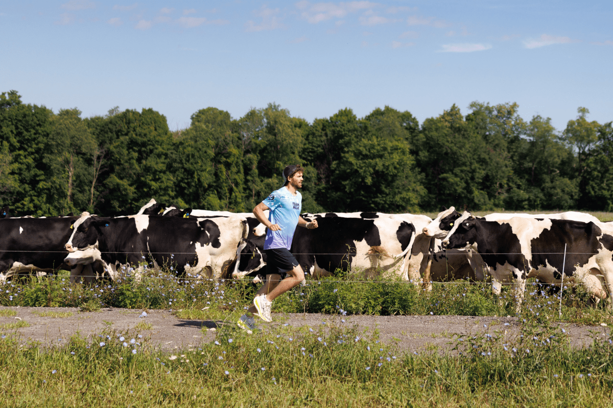 Tyler Beck – Miles for Milk – running